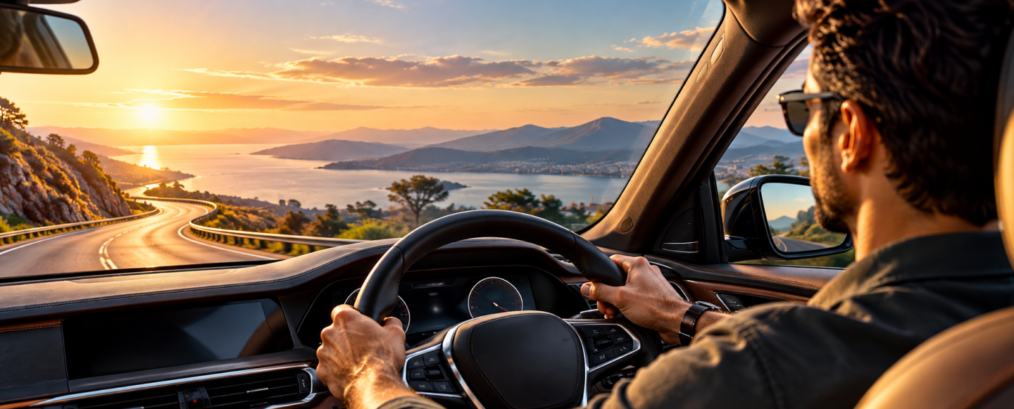 Book a test drive at the showroom or have the car brought to you